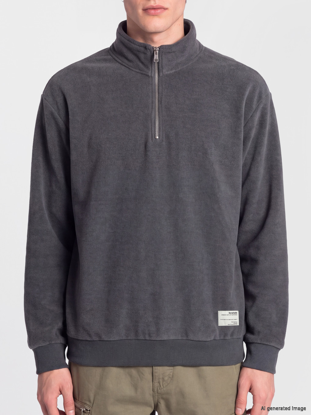 Man Anthracite Sweatshirt-2