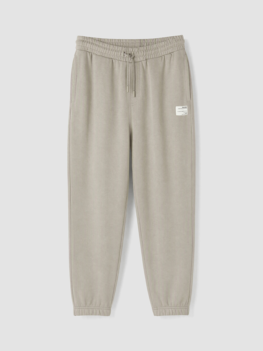 Bej Regular Fit Jogger Eşofman Altı-4