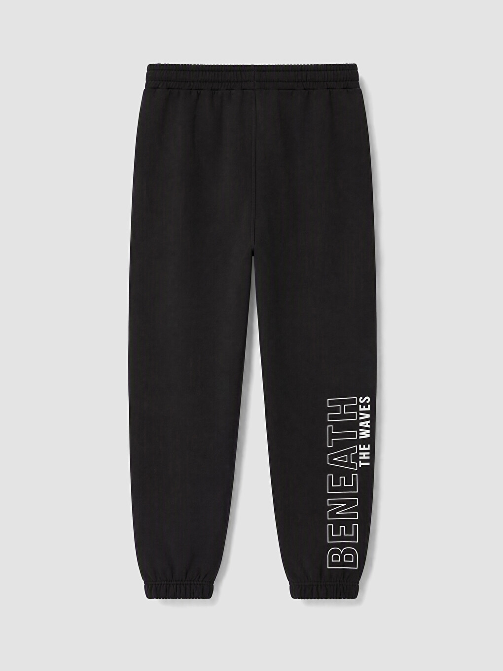 Siyah Regular Fit Erkek Jogger Eşofman Altı-3