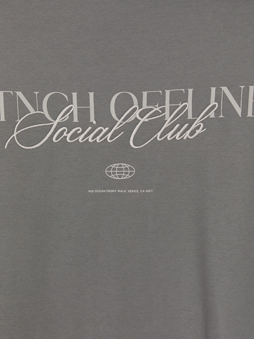 Mashkull Gri Sweatshirt-6