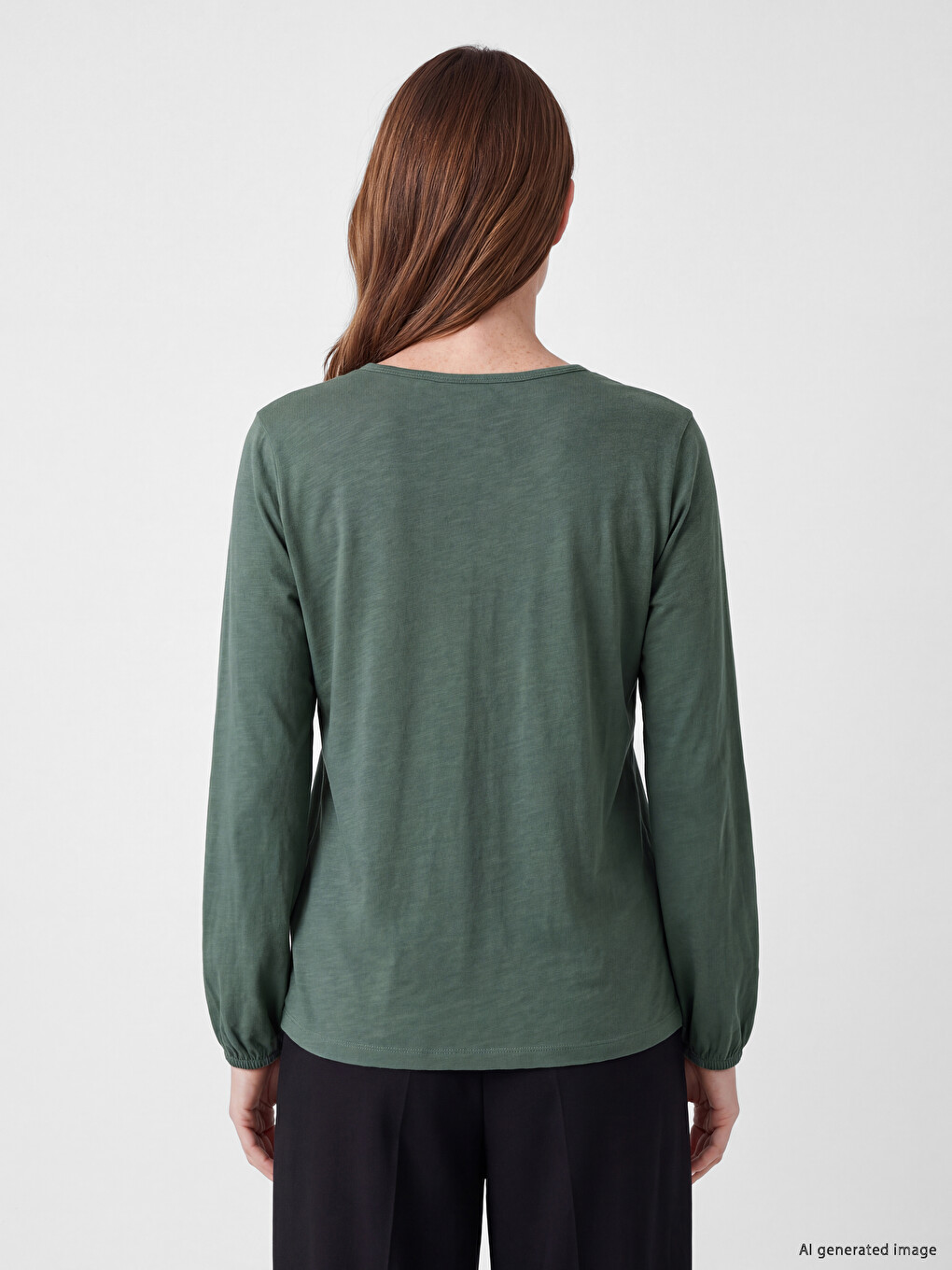 Tie Neck Embroidered Blouse-3