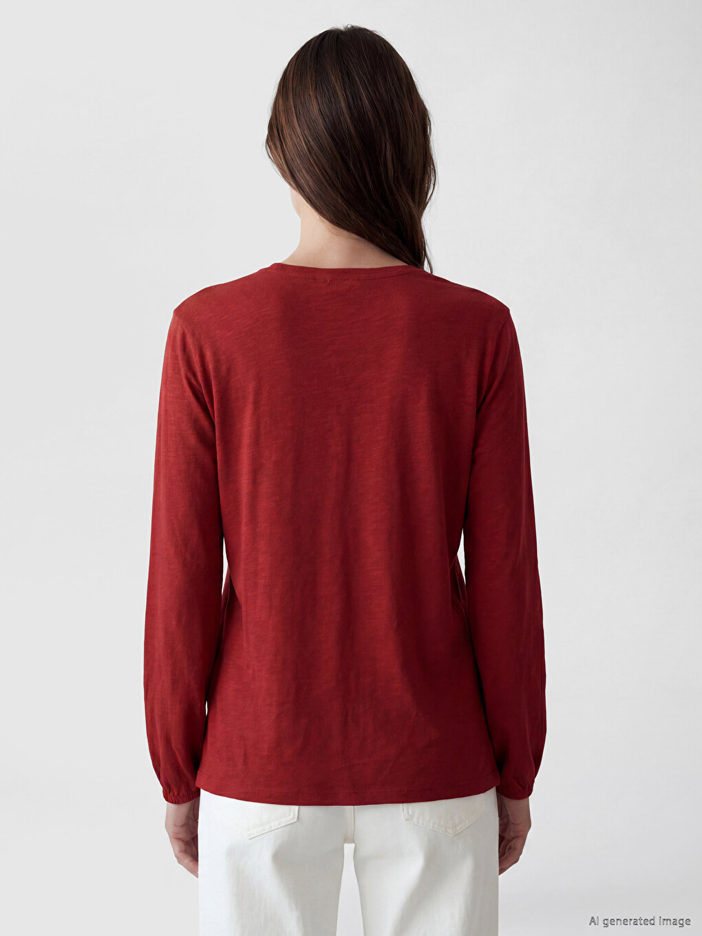 Tie Neck Embroidered Blouse-3