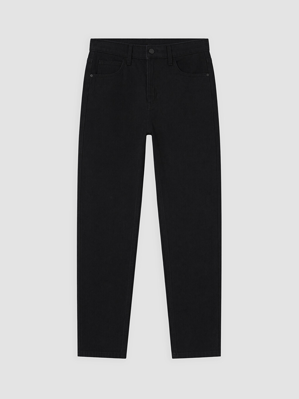 Siyah 745 Baggy Fit Erkek Jean Pantolon-4
