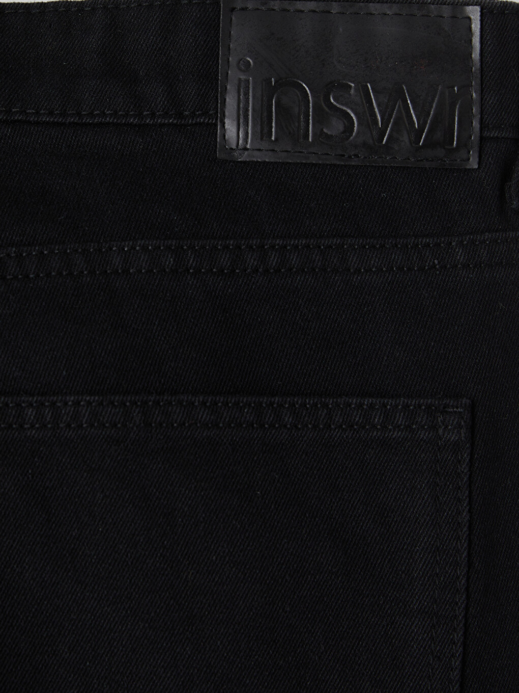 Siyah 745 Baggy Fit Erkek Jean Pantolon-7