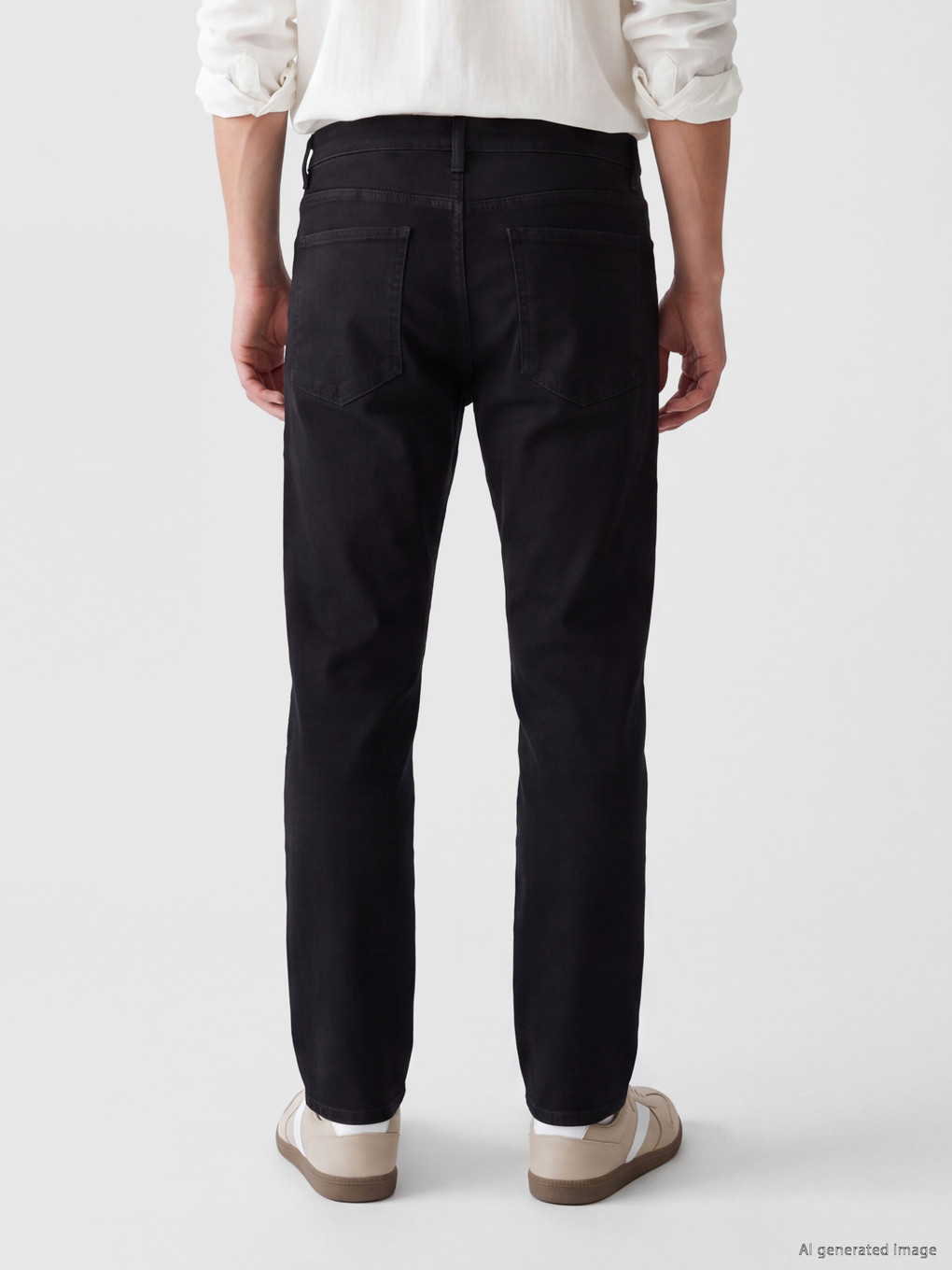 Siyah 750 Slim Fit Erkek Jean Pantolon-2