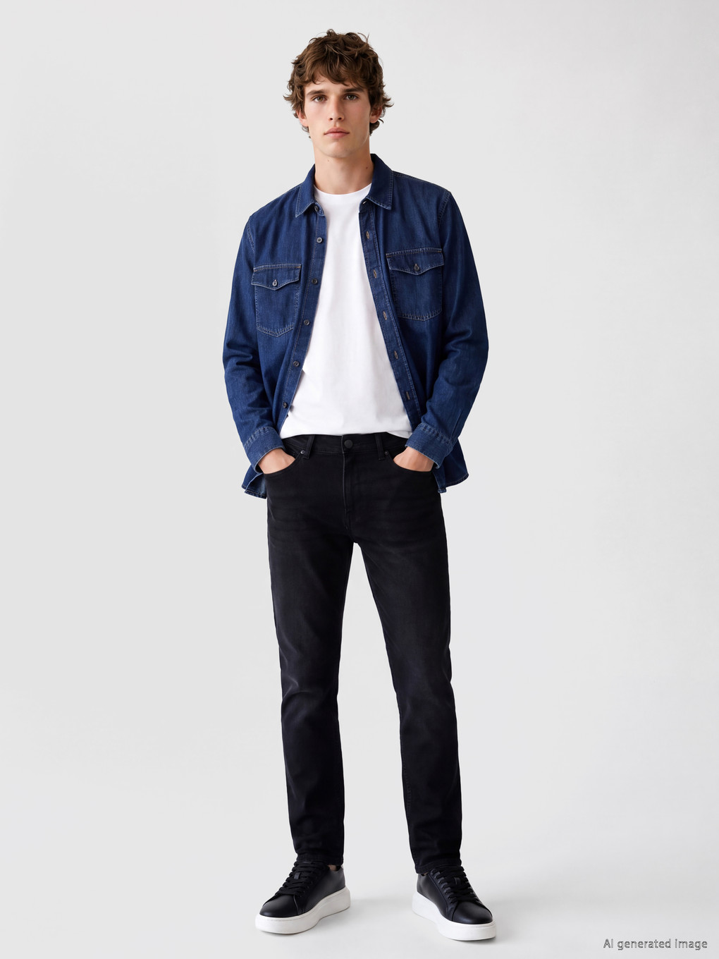 Siyah 779 Regular Fit Erkek Jean Pantolon
