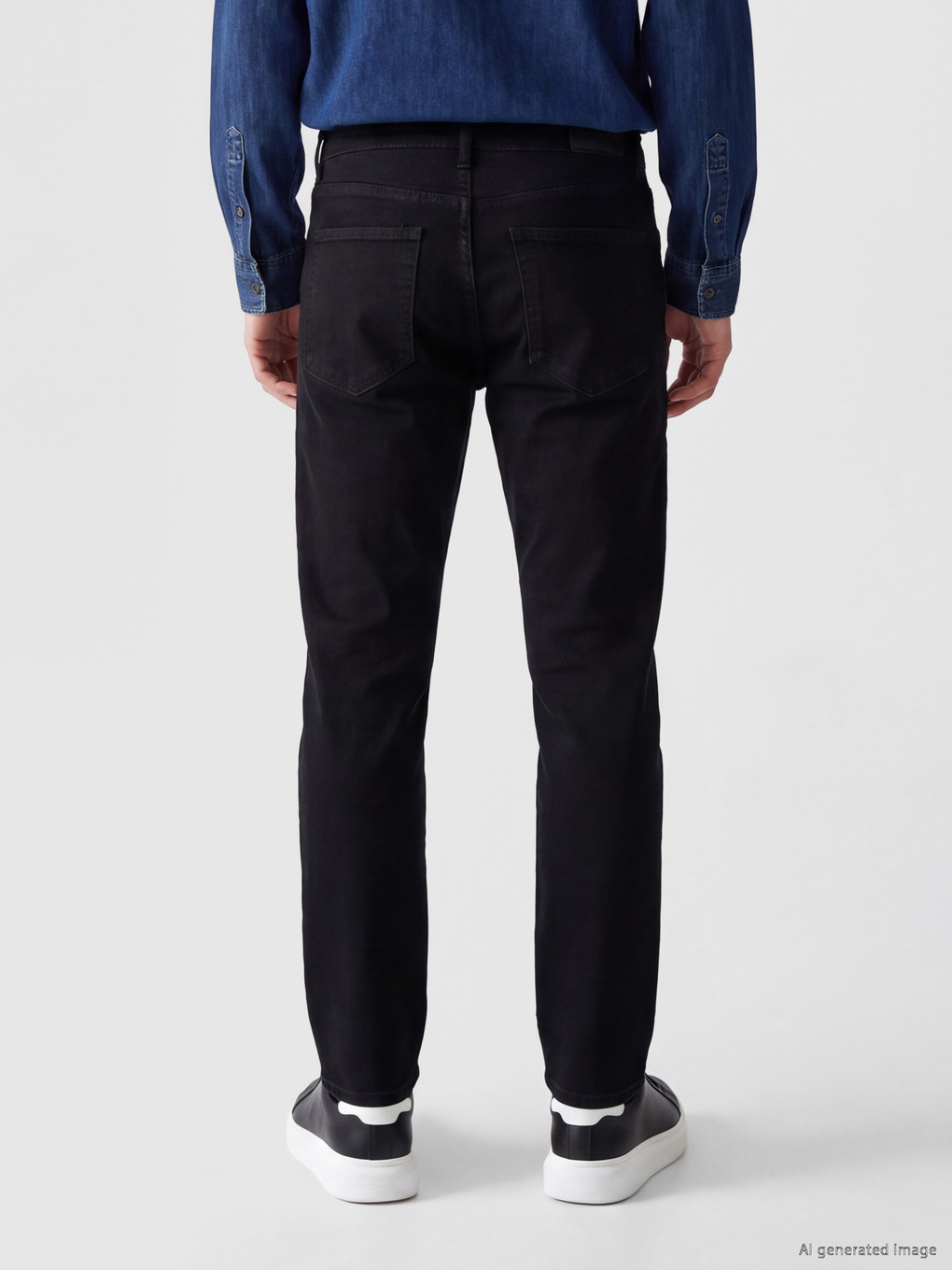 Siyah 779 Regular Fit Erkek Jean Pantolon-2