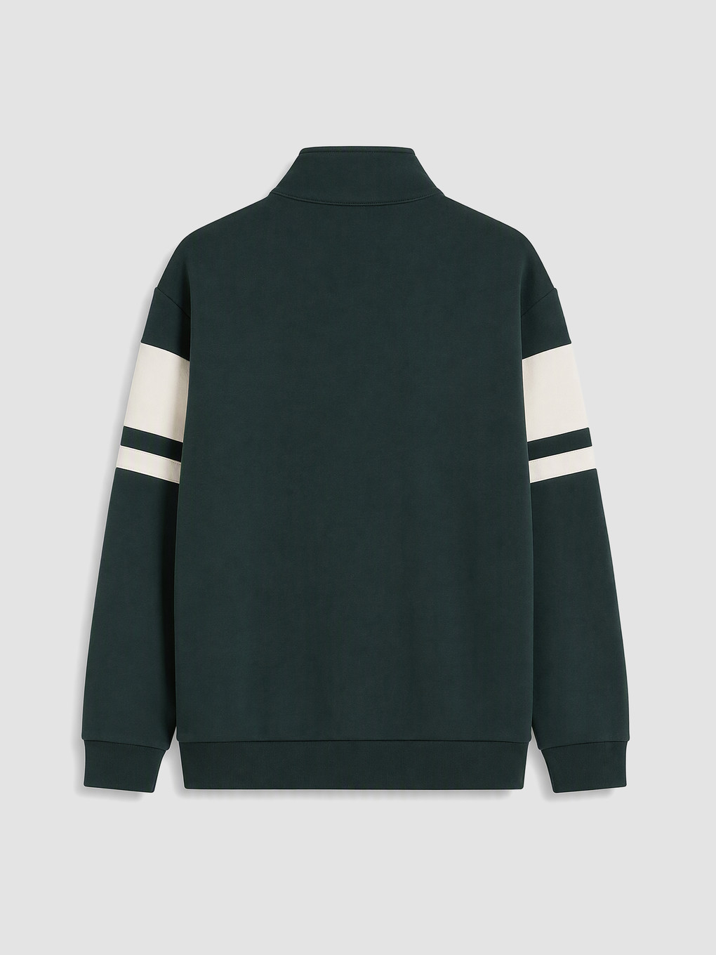 Color Block Men's Thick Sweatshirt-7