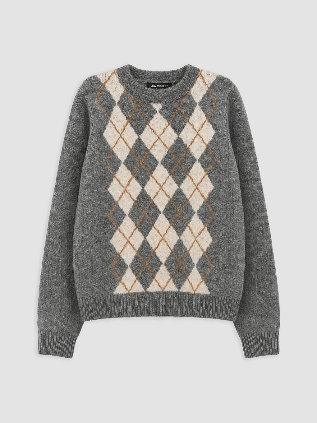 Woman Grey Sweater-4