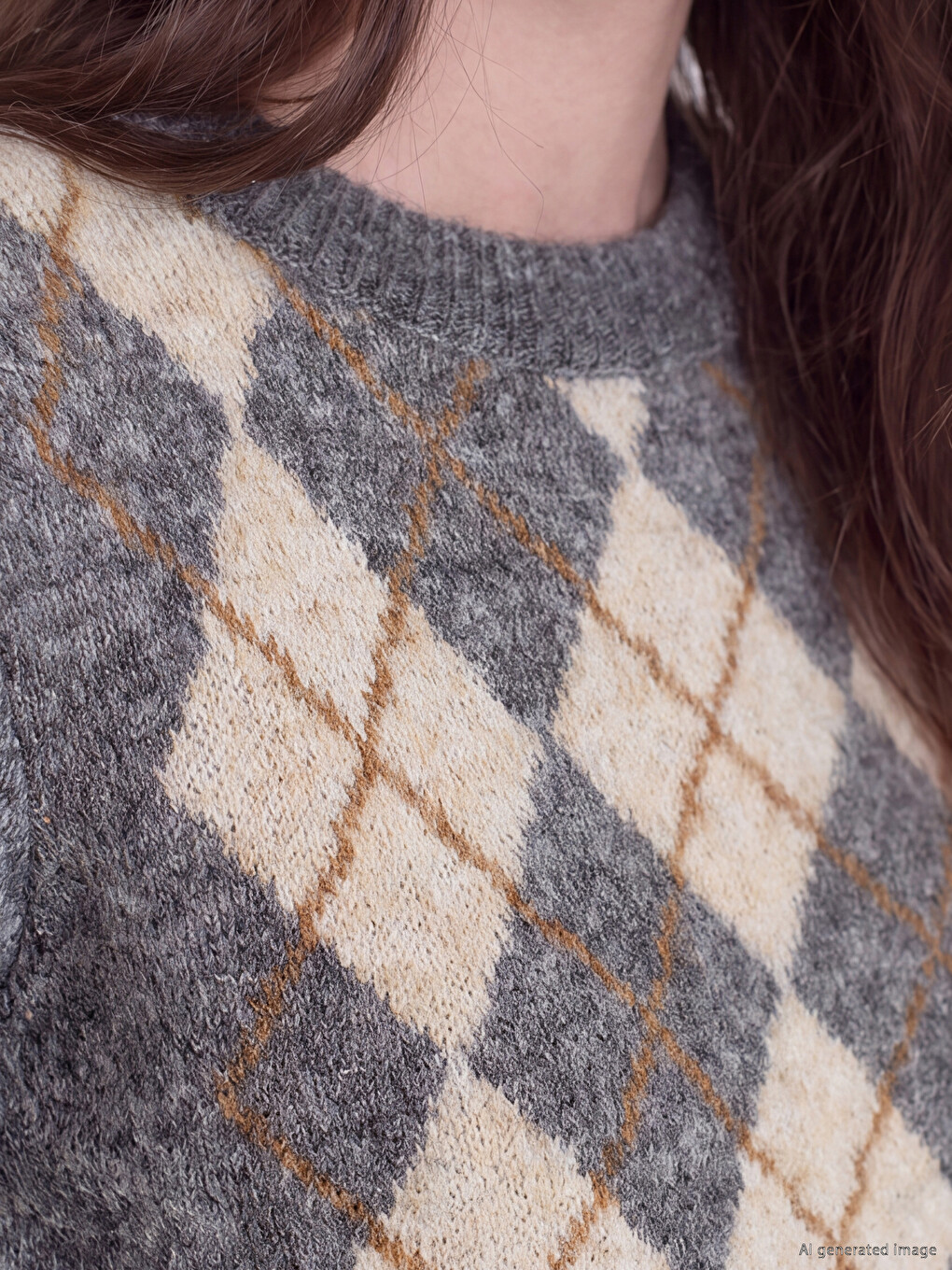 Woman Grey Sweater-2