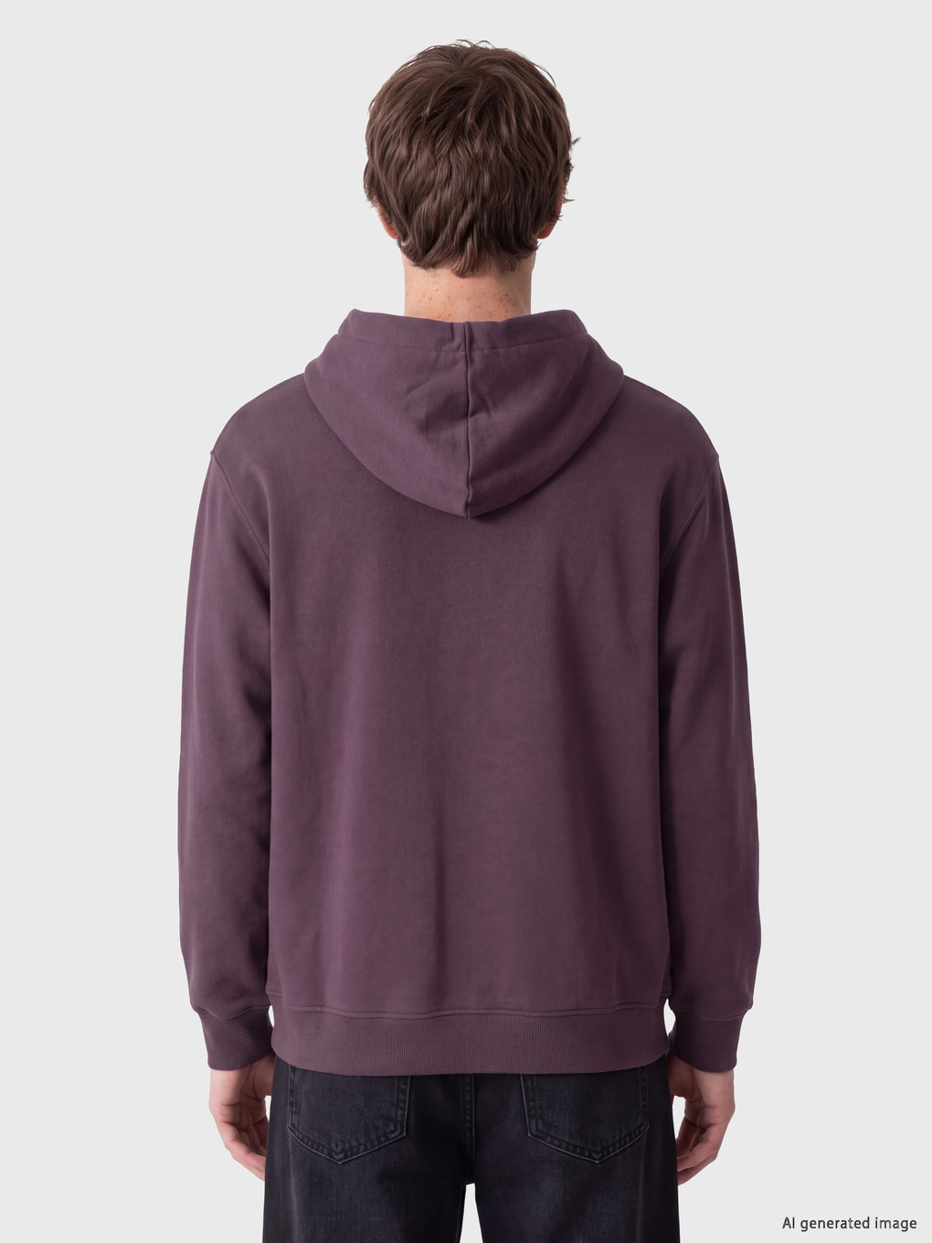 Printed Men's Thick Hoodie-3