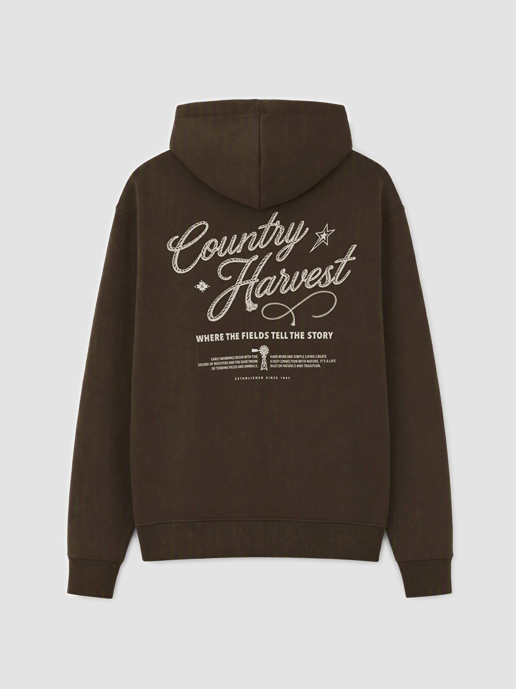 Printed Men's Hoodie-1