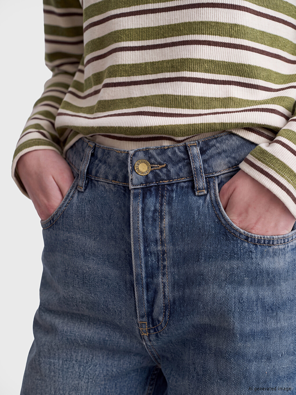 Barrel Fit Women's Jeans-2