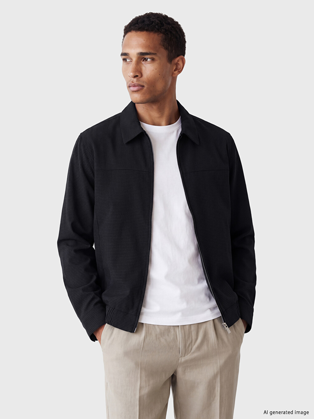 Regular Fit Men's Jacket