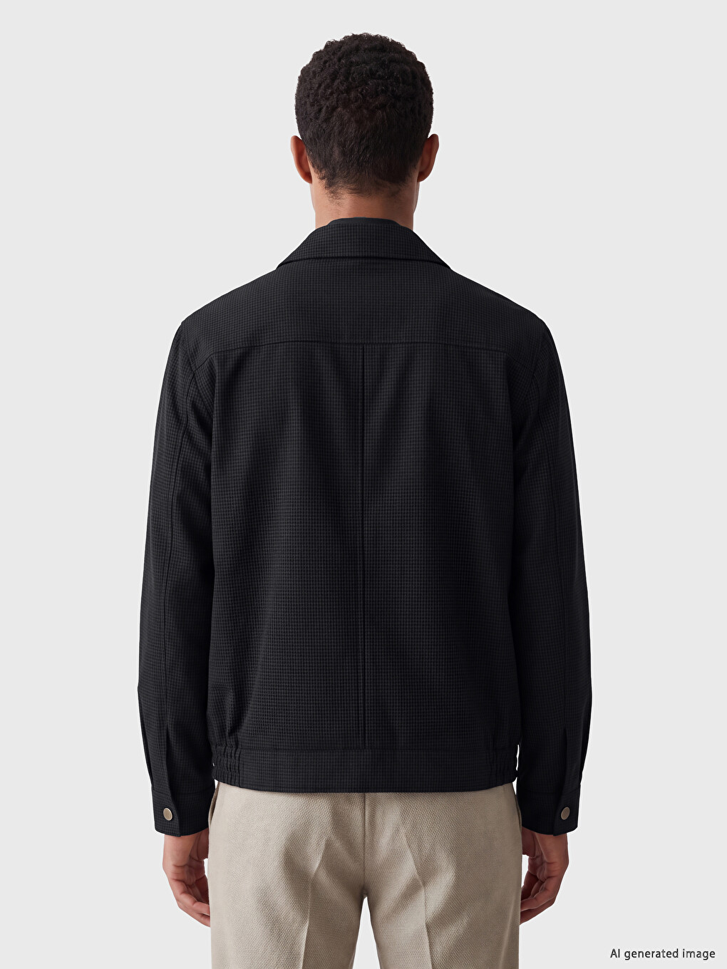 Regular Fit Men's Jacket-2