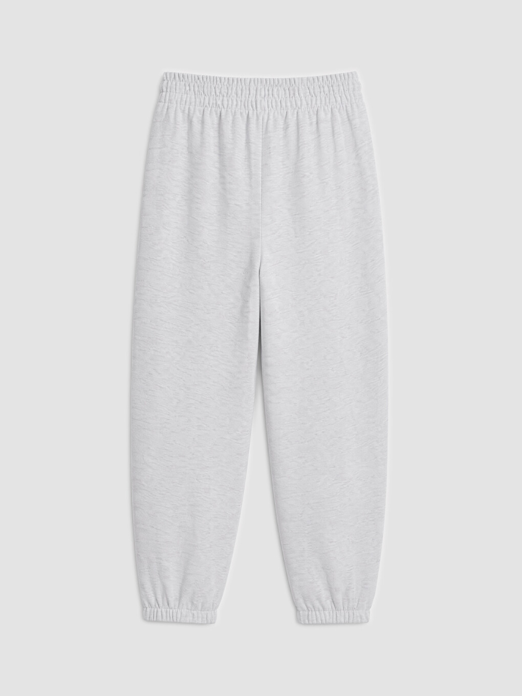 Woman Grey Jogger Sweatpants-1