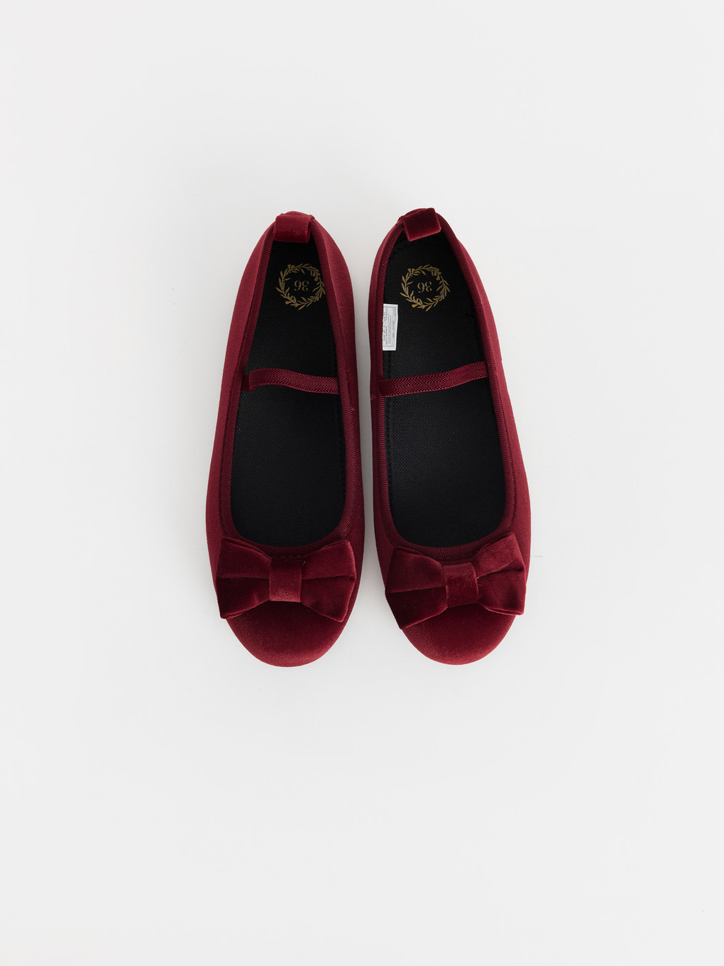 Bow Detailed Girls' Ballet Flats-1