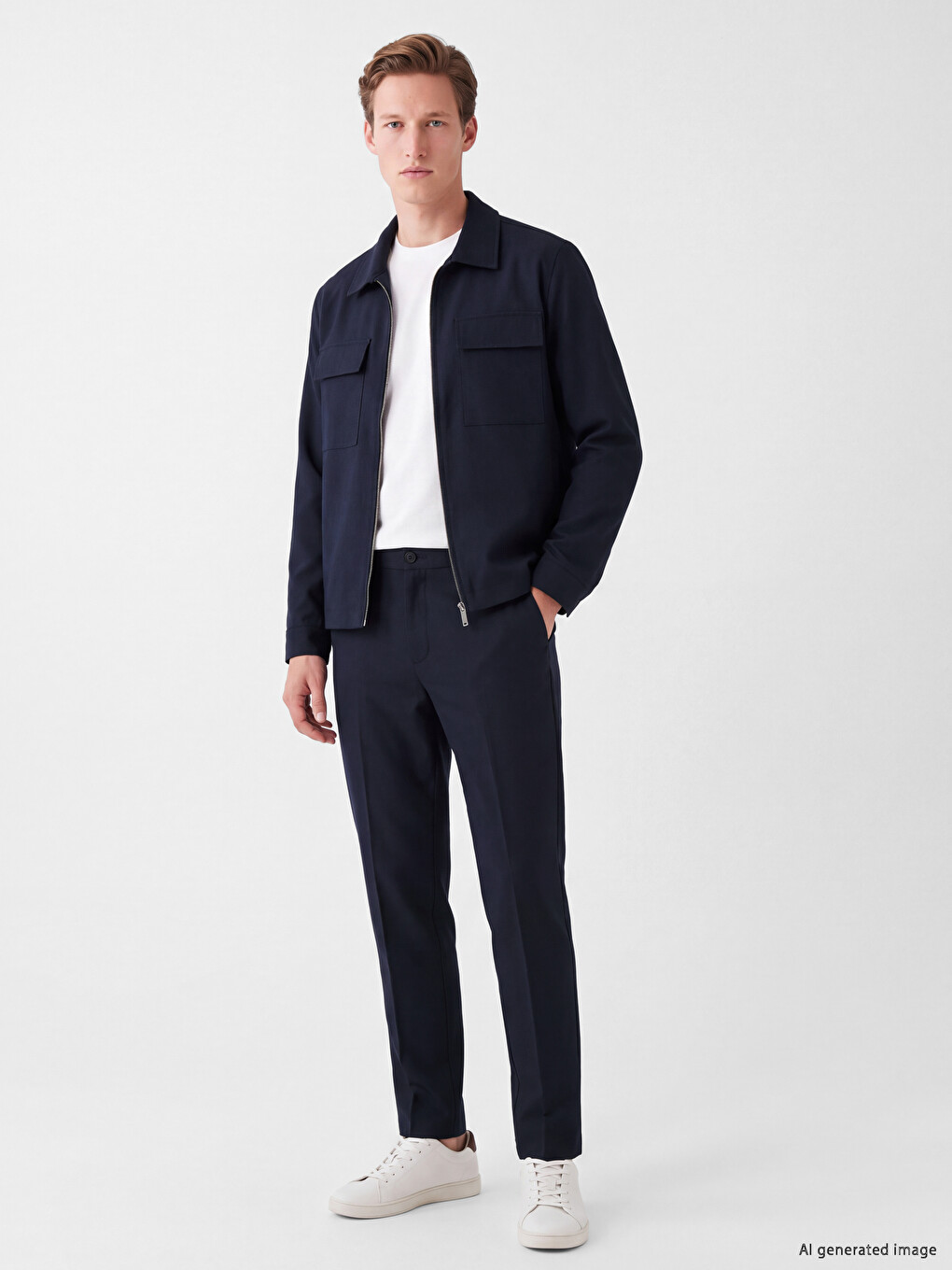 Regular Fit Men's Jacket-1