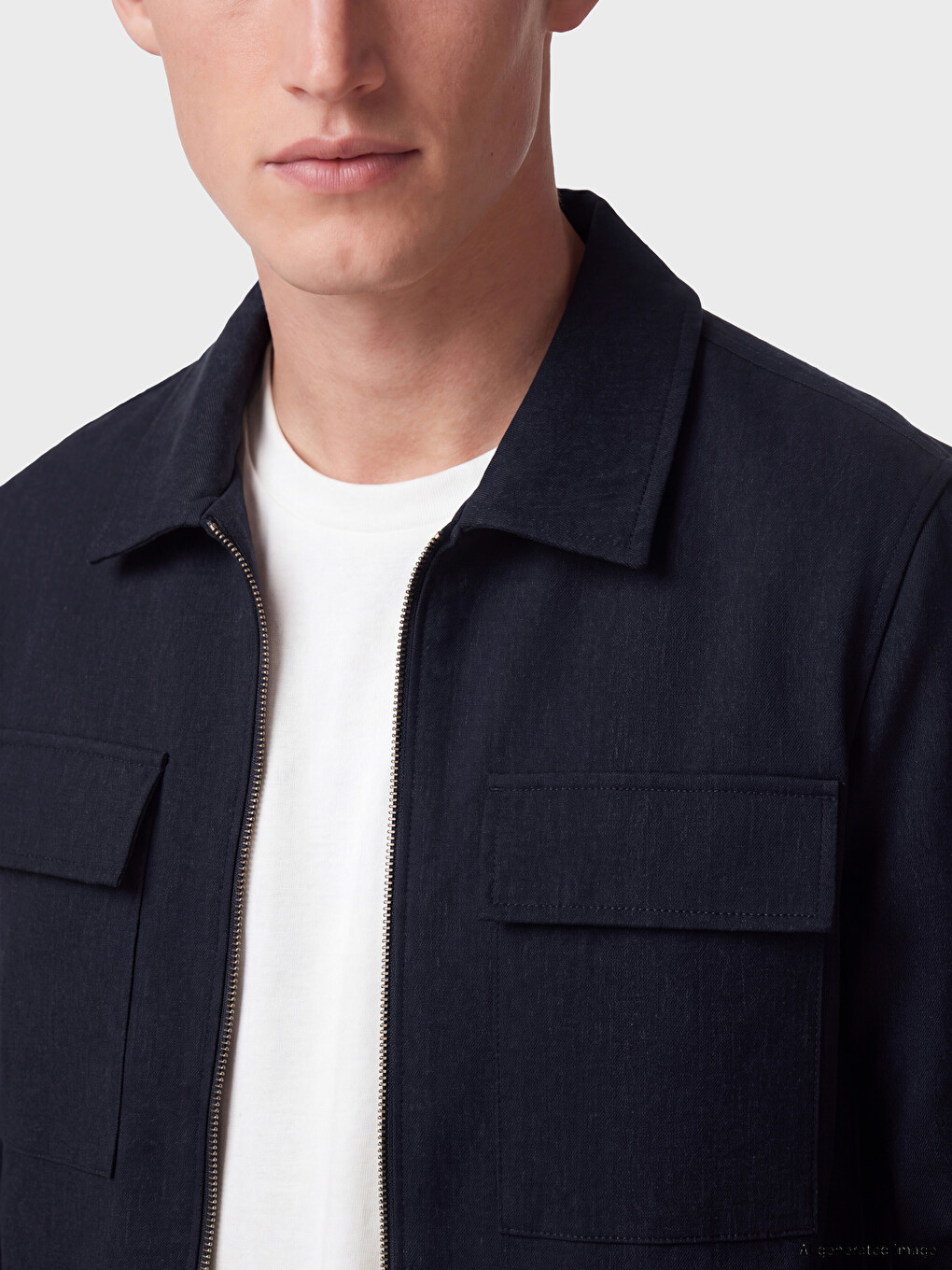 Regular Fit Men's Jacket-2