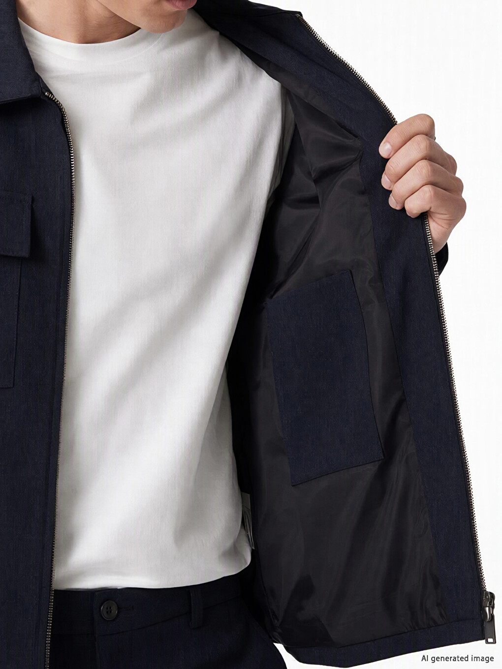 Regular Fit Men's Jacket-3