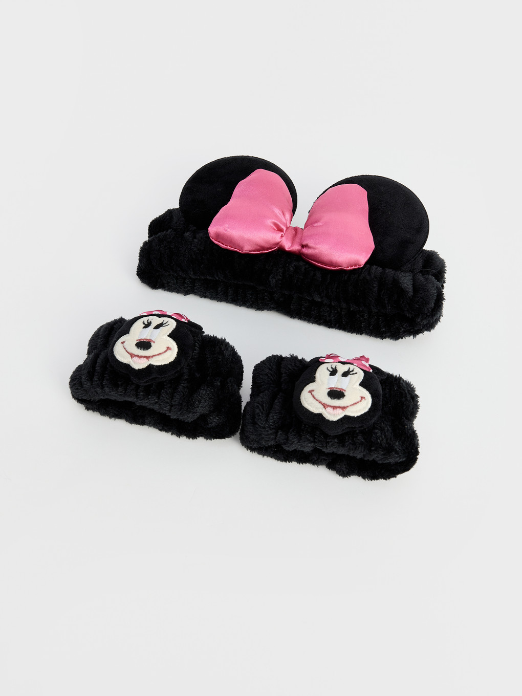Minnie Mouse Printed Girls' Hair Band And Bracelet Set-2