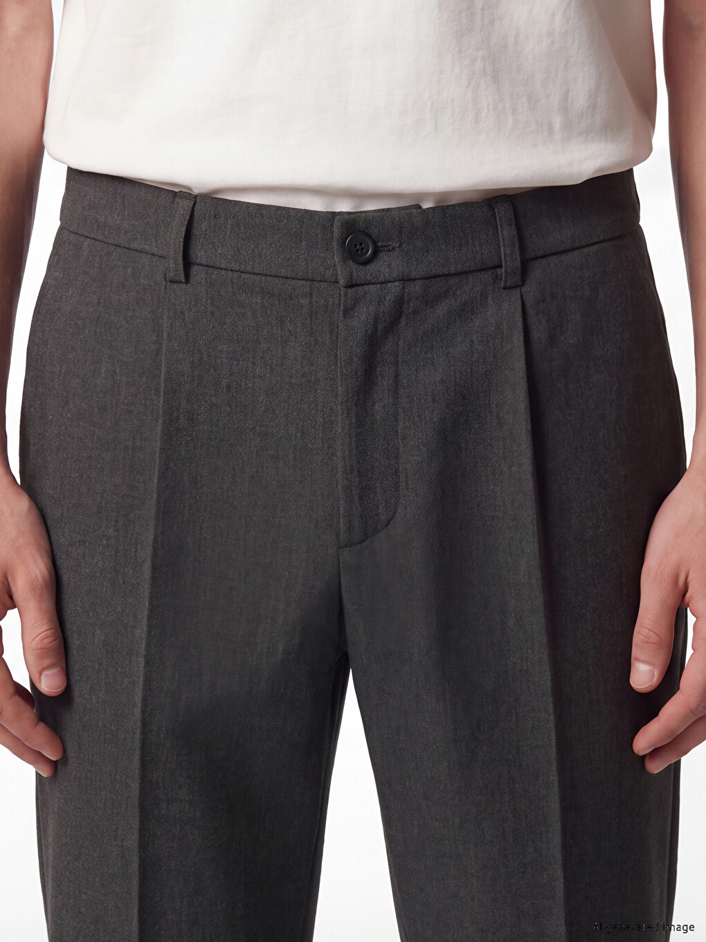 Regular Fit Muške Pantalone-2