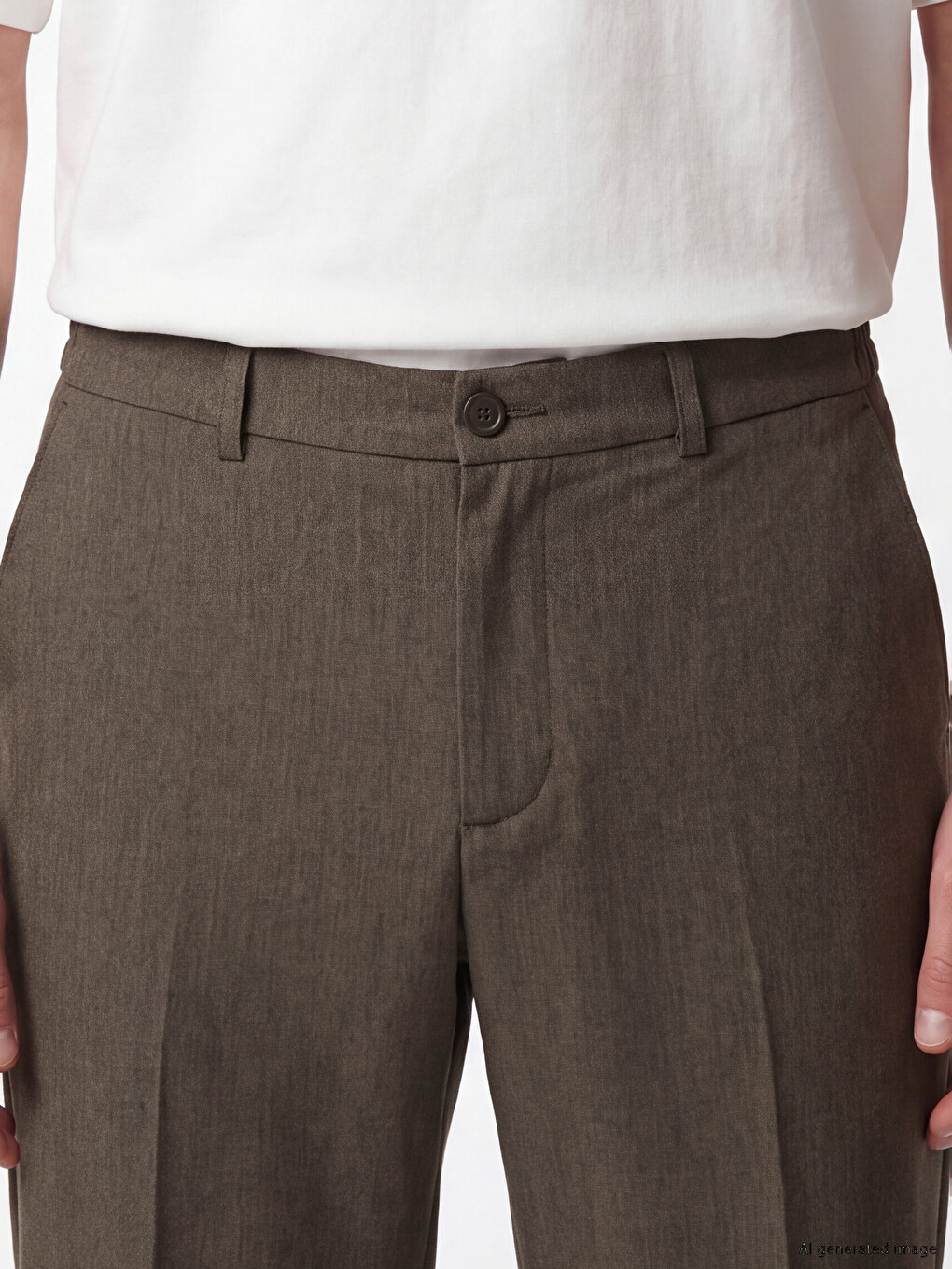 Standard Fit Men's Trousers-2