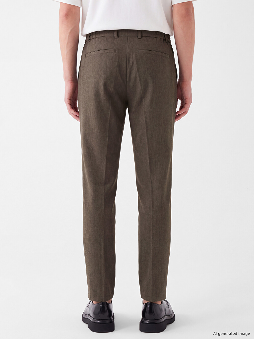 Standard Fit Men's Trousers-3