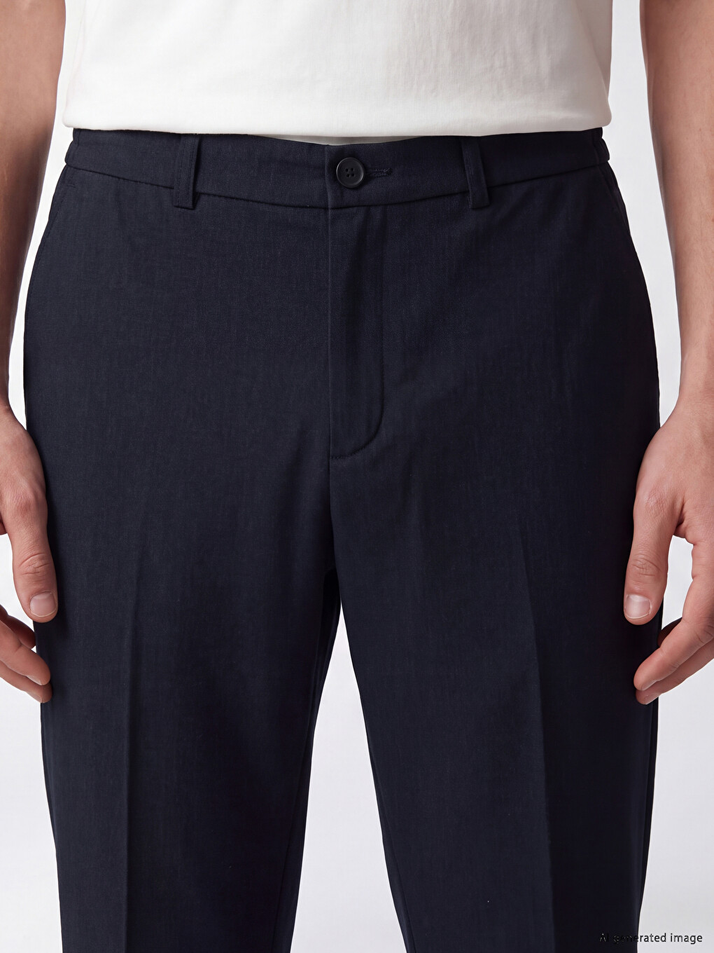 Regular Fit Men's Trousers-2