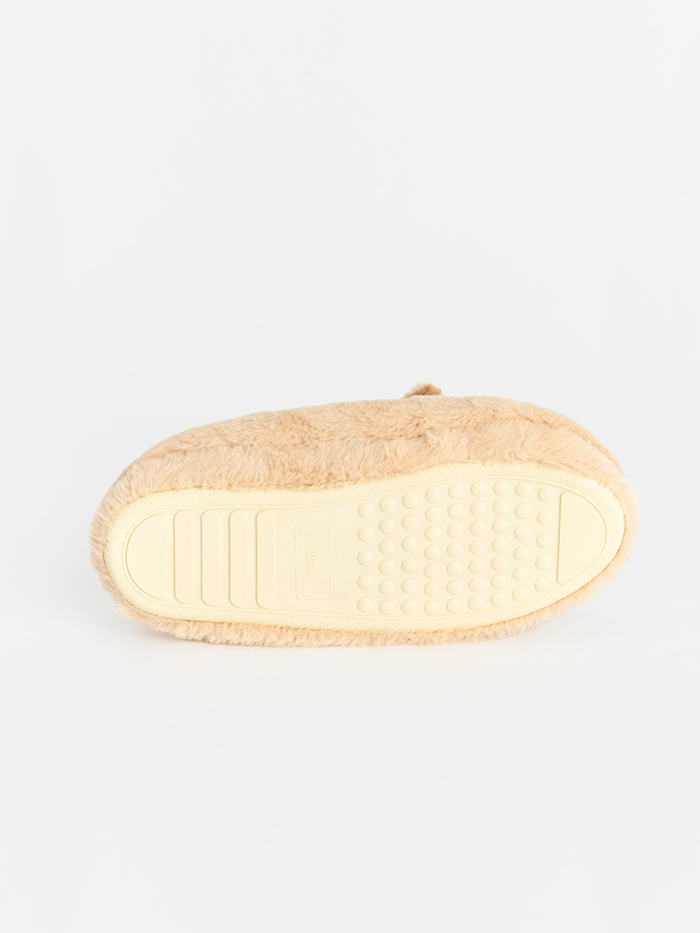 Teddy Bear Figured Plush Boy Home Slipper-4