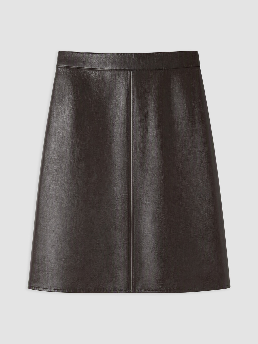 Faux Leather Mini Skirt-4