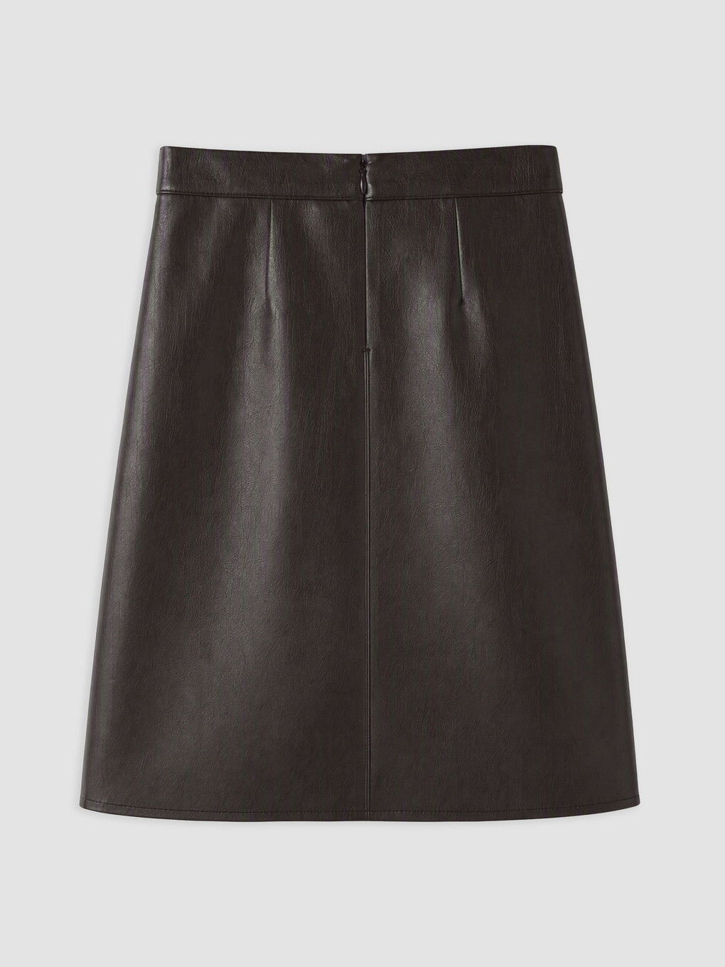 Faux Leather Mini Skirt-5