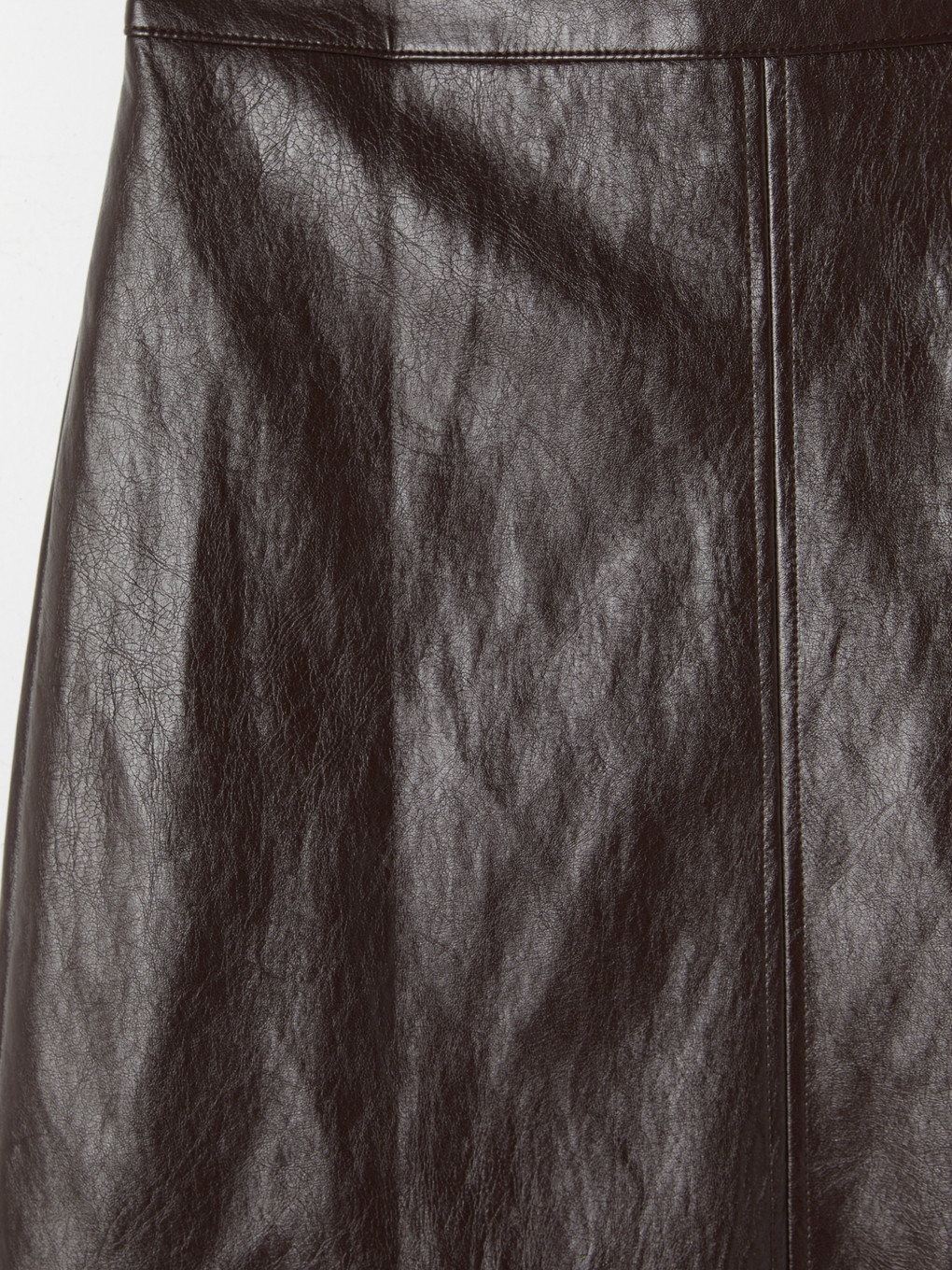 Faux Leather Mini Skirt-6