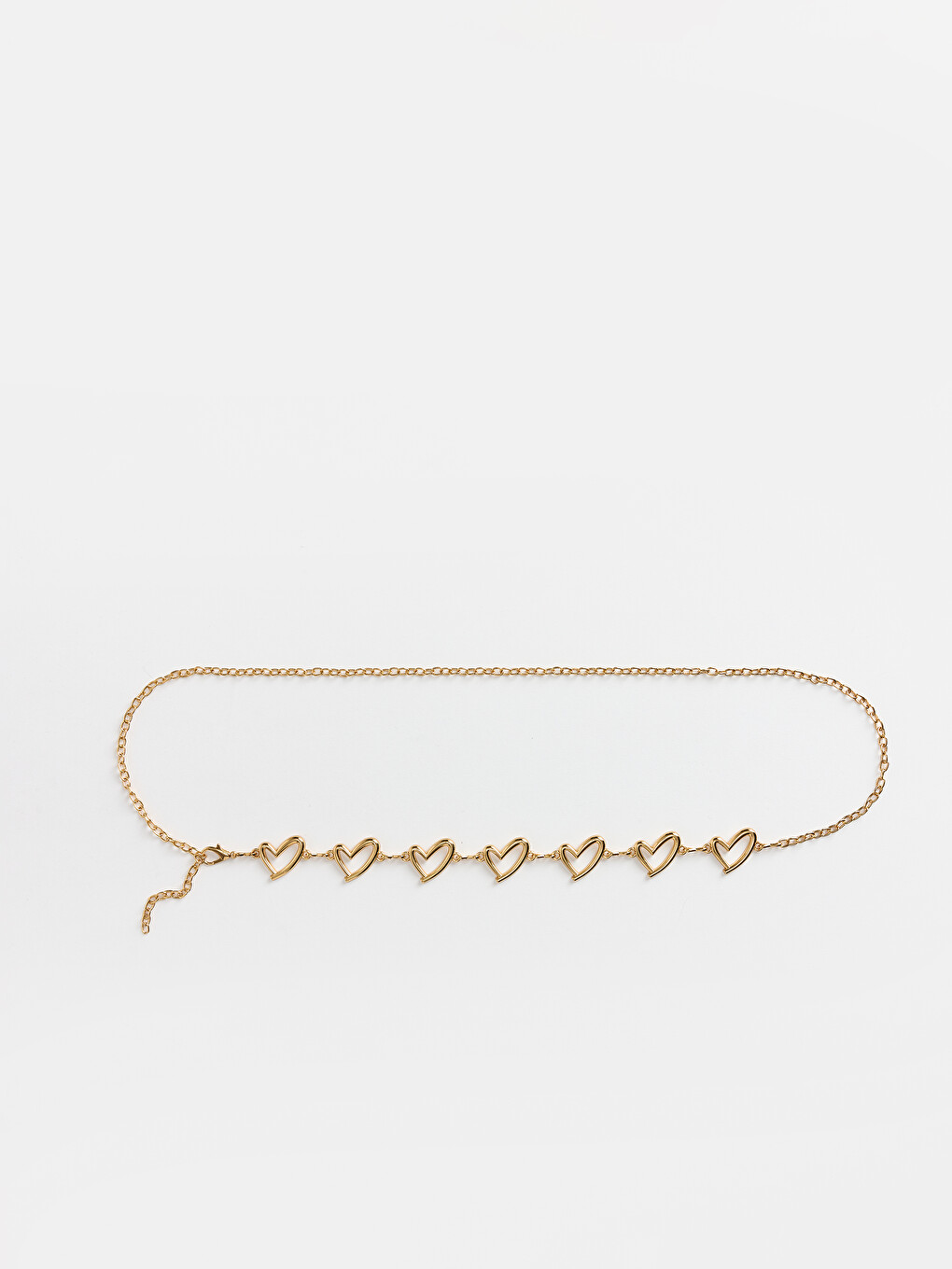 Heart Figured Women's Chain Belt-1