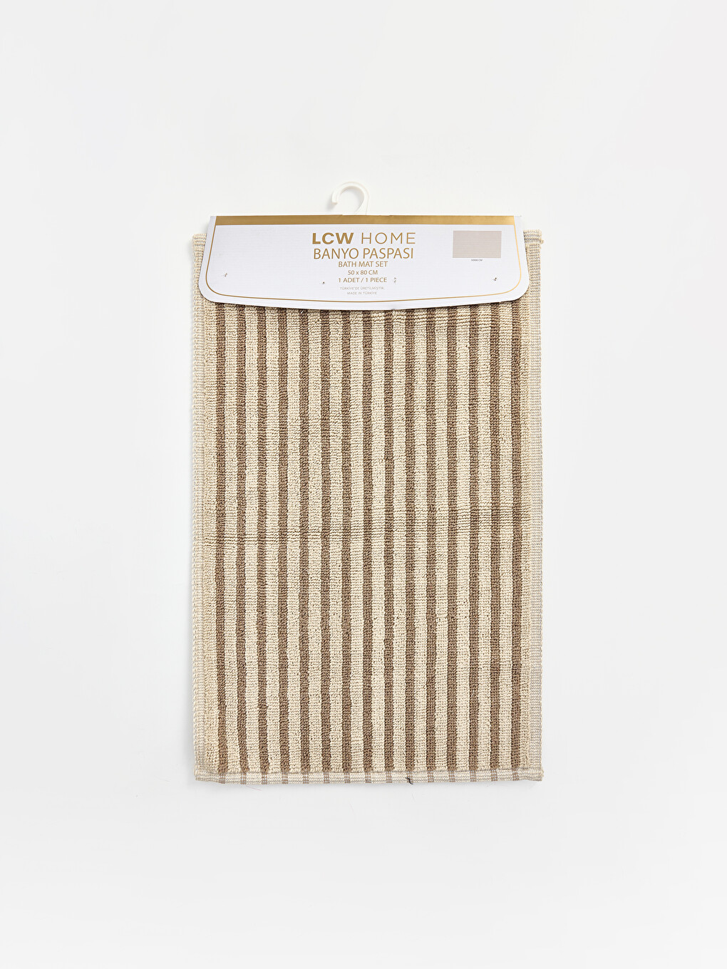 Striped Bath Mat 50x80 Cm-1