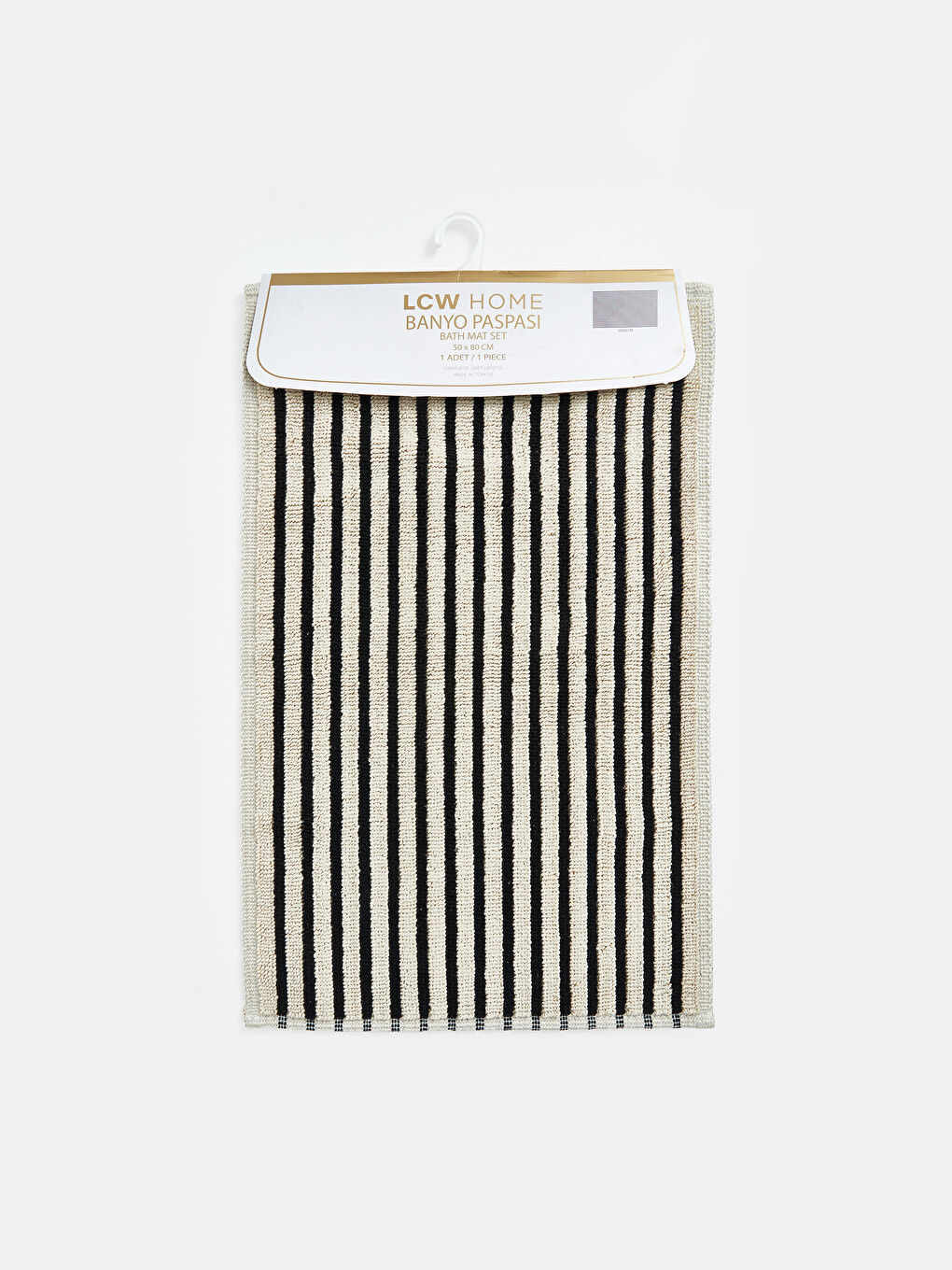 Striped Bath Mat 50x80 Cm-1