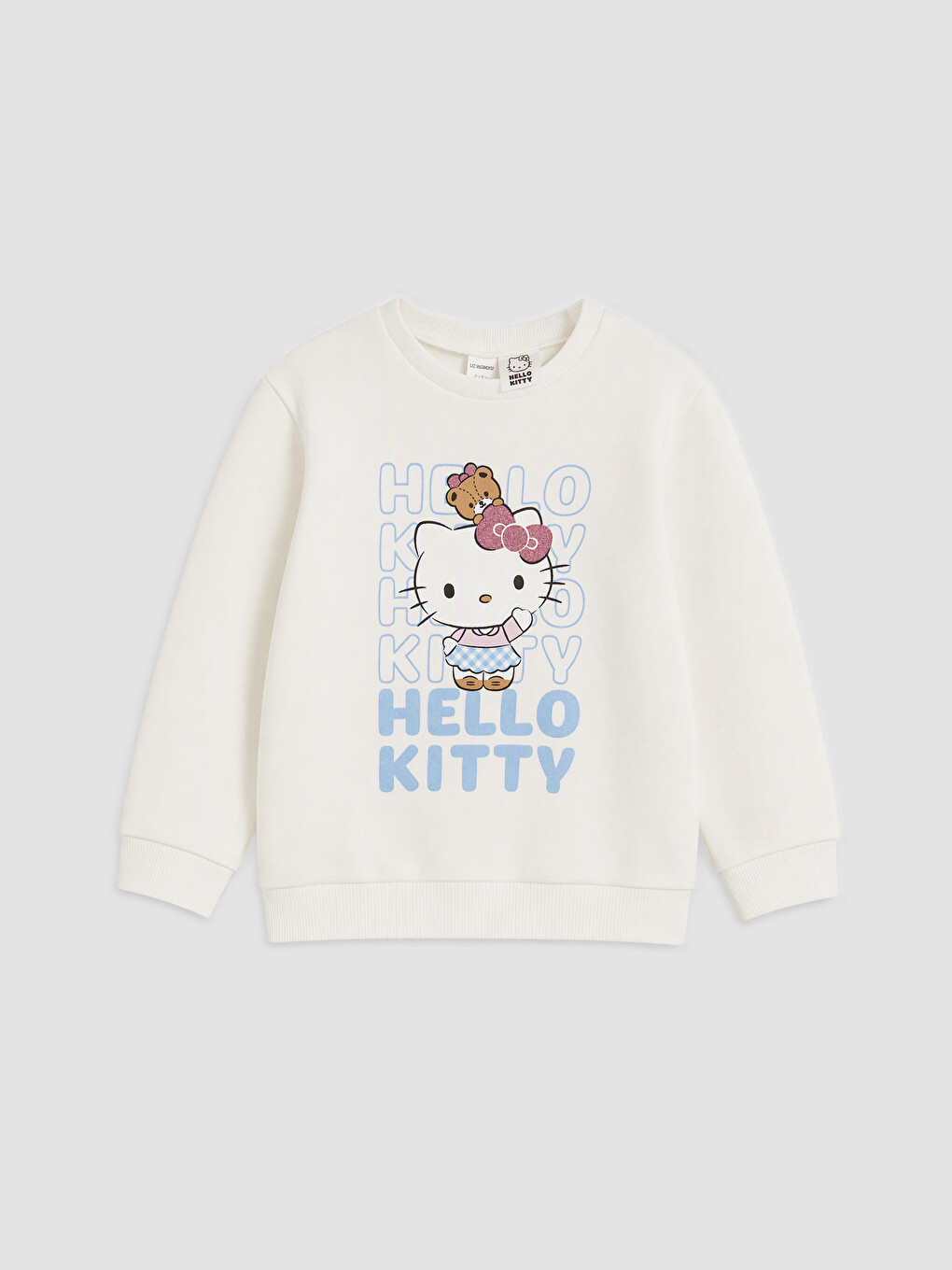 Mavi Hello Kitty Baskılı Kız Çocuk Takım-1