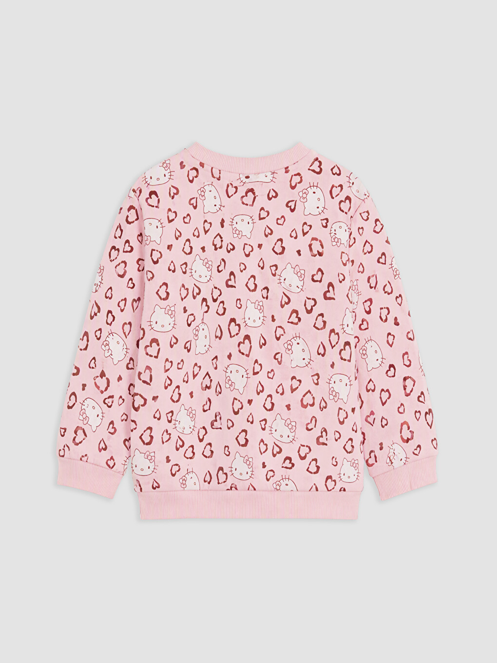 Pembe Hello Kitty Baskılı Kız Çocuk Eşofman Takım-2