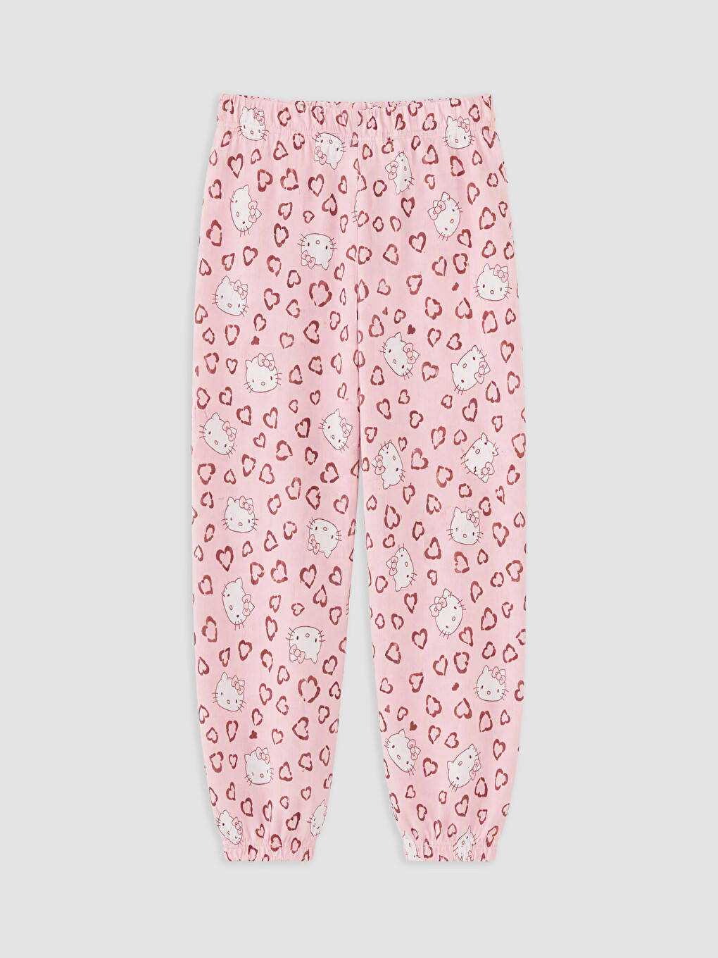 Pembe Hello Kitty Baskılı Kız Çocuk Eşofman Takım-3