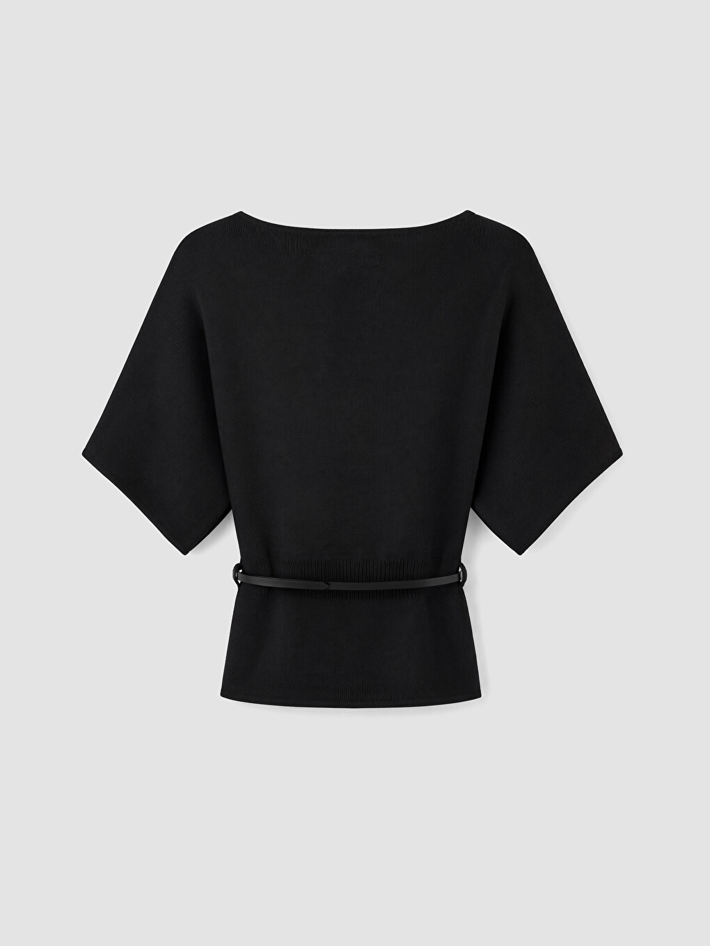 Slash Neck Women's Knitwear Sweater-5