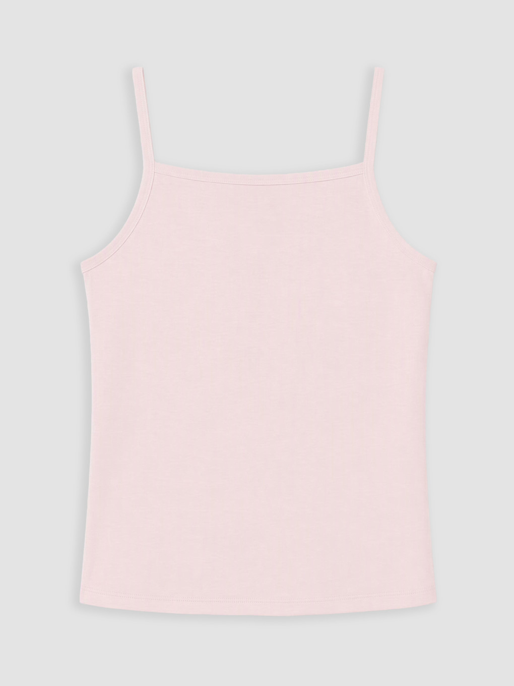 3-pack Square Neck Girls' Vest-3