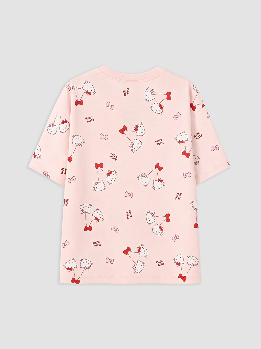 Hello Kitty Licensed Crew Neck Girls' Pyjamas Set-2