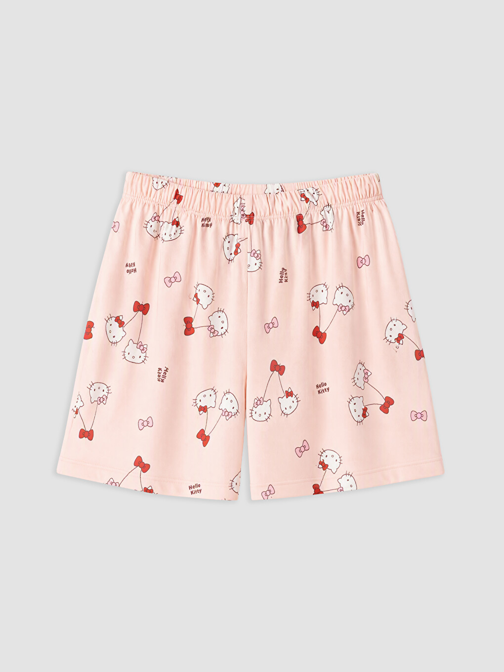 Hello Kitty Licensed Crew Neck Girls' Pyjamas Set-3