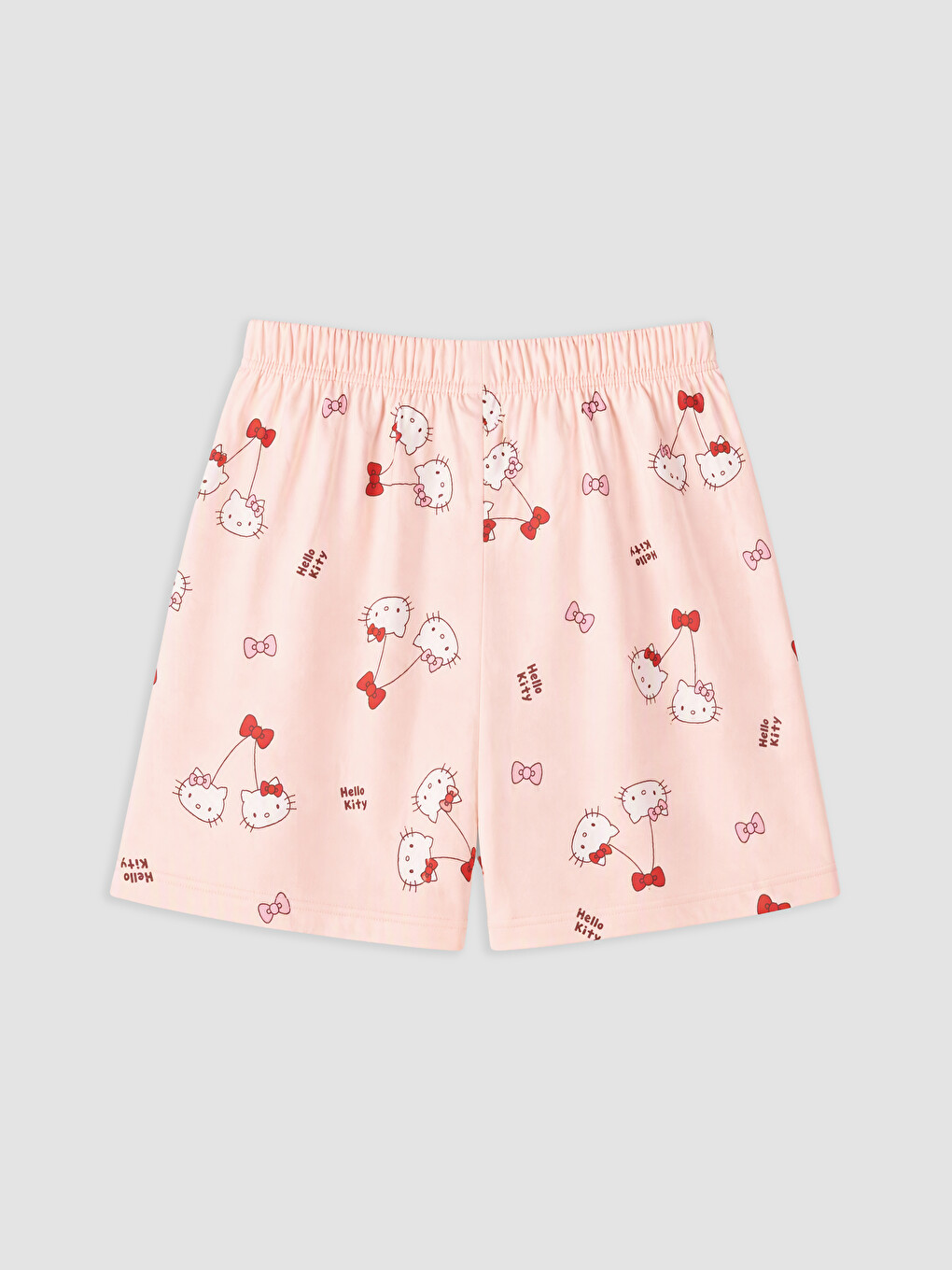 Hello Kitty Licensed Crew Neck Girls' Pyjamas Set-4
