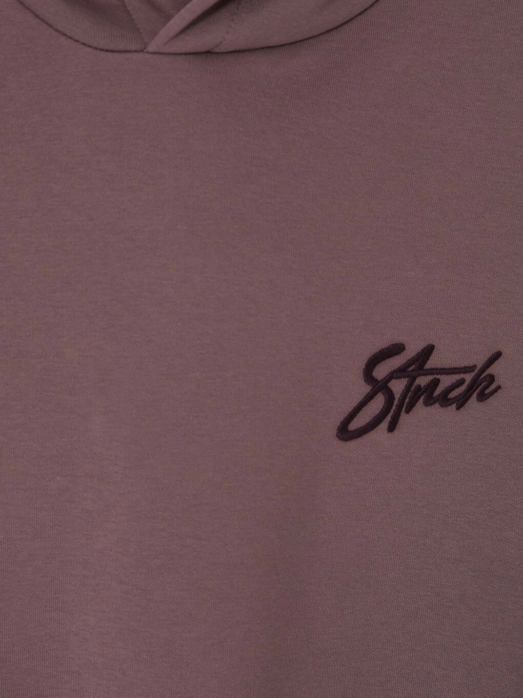 Pembe Nakışlı Erkek Hoodie-2