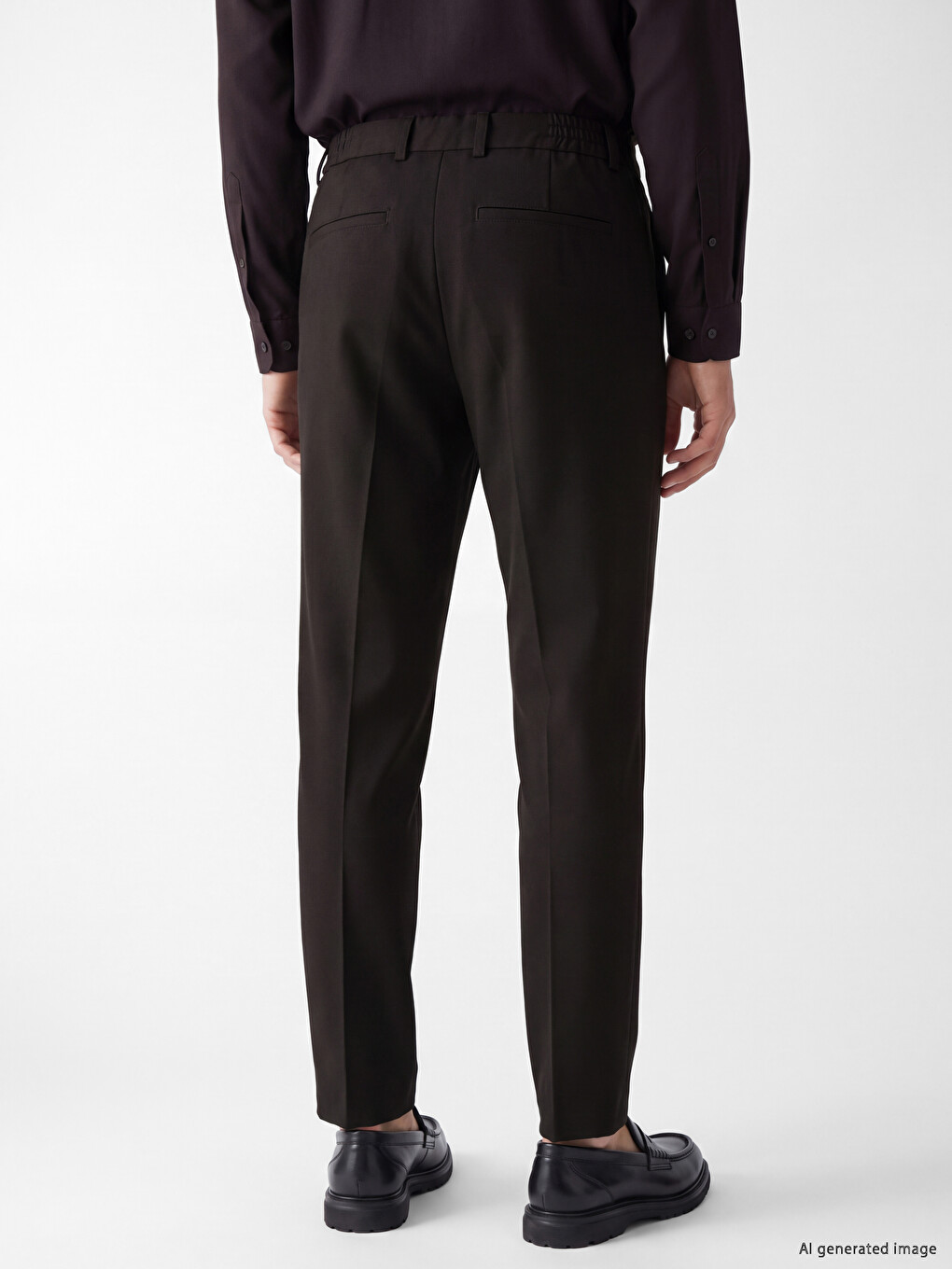 Regular Fit Men's Trousers-3