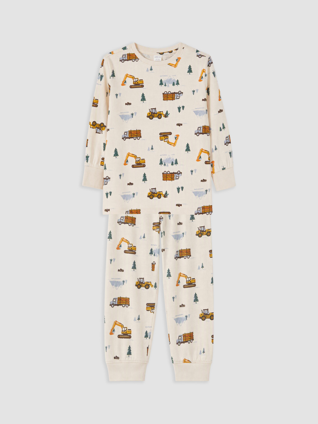 Crew Neck Boys' Pyjamas Set
