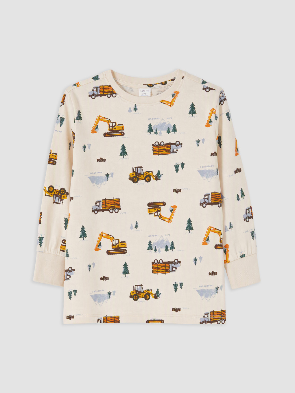Crew Neck Boys' Pyjamas Set-1