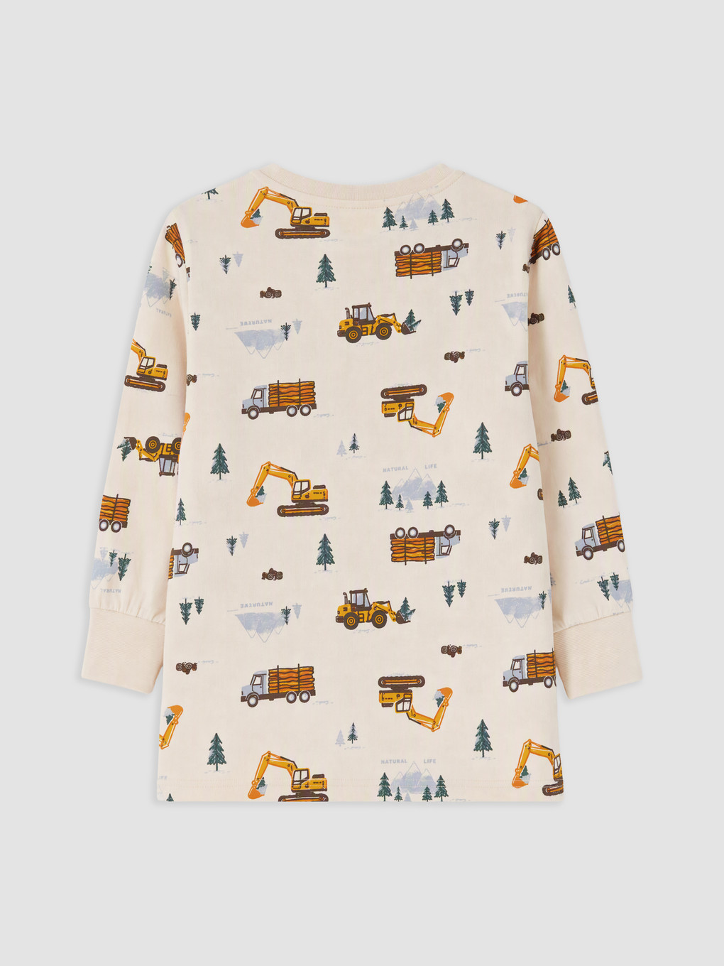 Crew Neck Boys' Pyjamas Set-2