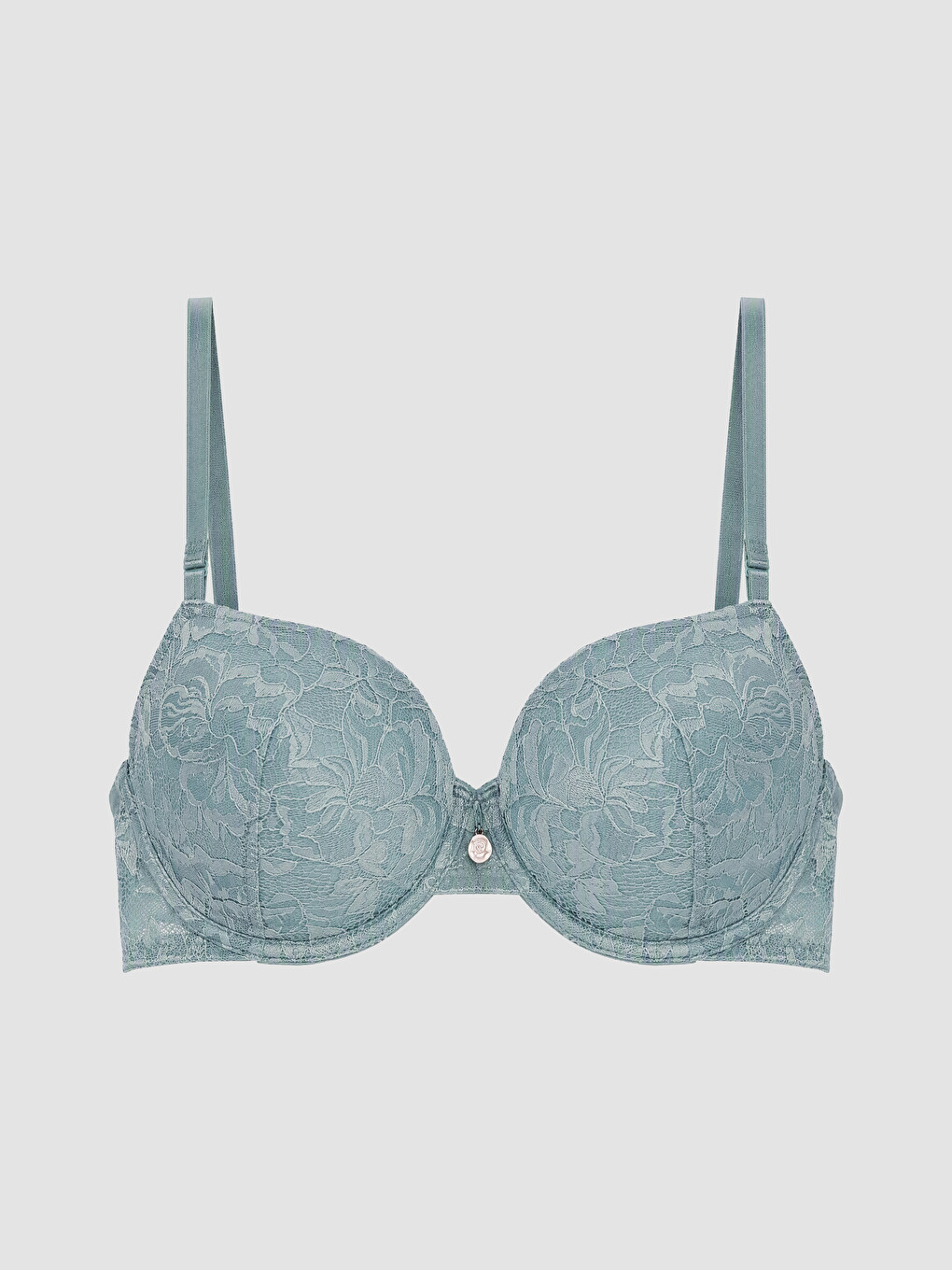 Woman Blue Bra